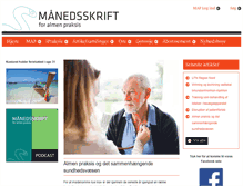 Tablet Screenshot of maanedsskriftet.dk